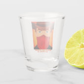 Deadwood-Kutschen-Überfall Schnapsglas (Rückseite)