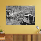 DEADWOOD, S Dakota - Wild West Mining Town 1876 Leinwanddruck (Insitu (Wohnzimmer))