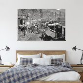 DEADWOOD, S Dakota - Wild West Mining Town 1876 Leinwanddruck (Insitu (Schlafzimmer))