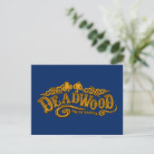 Deadwood Saloon Postkarte (Stehend Vorderseite)