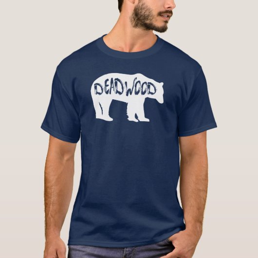 Deadwood South Dakota Bear T-Shirt (Vorderseite)