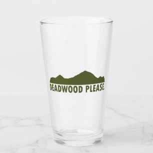 Deadwood South Dakota Bitte Glas