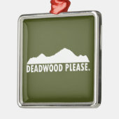 Deadwood South Dakota Bitte Ornament Aus Metall (Links)