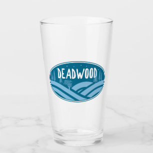 Deadwood South Dakota im Freien Glas