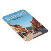 Deadwood South Dakota Magnet (Rechte Seite)