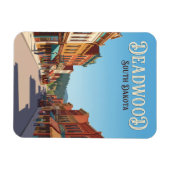 Deadwood South Dakota Magnet (Horizontal)