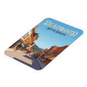 Deadwood South Dakota Magnet (Linke Seite)