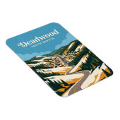 Deadwood South Dakota Magnet (Rechte Seite)