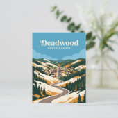 Deadwood South Dakota Postkarte (Stehend Vorderseite)