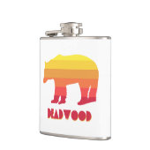 Deadwood South Dakota Rainbow Bear Flachmann (Links)