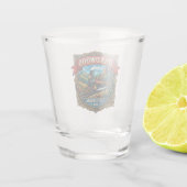 Deadwood USA Schnapsglas (Rückseite)