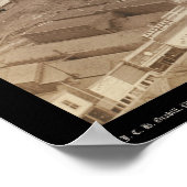 Deadwood View from Mt. Moriah SD 1888 Poster (Ecke)