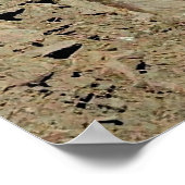 DEADWOOD wie von Wild Bill Hickok 1876 gesehen Poster (Ecke)