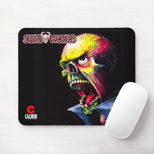 Deadworld screaming Zombies mouse pad Mousepad (Mit Mouse)