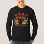 Deaf and Proud T-Shirt (Vorderseite)