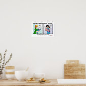 Deaf Baby: Ich wollte zu verstehen. Unterschreibe  Poster (Küche)