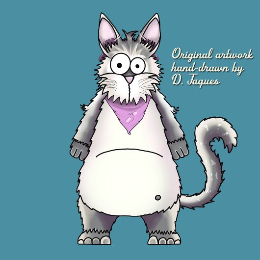 Deaf Daisy Cat Hearing Loss Awareness Personalized Button