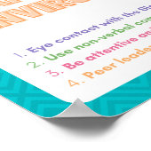 Deaf Friendly Environment - ASL Class Poster (Ecke)