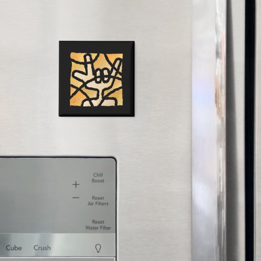 Deaf-Hand Magnet (In Situ (Kühlschrank))