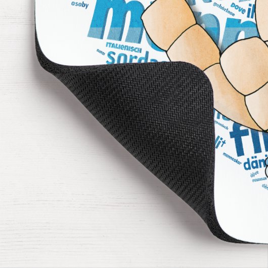 Deaf-Hand Mousepad (Ecke)