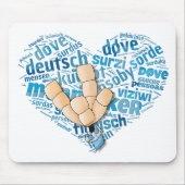 Deaf-Hand Mousepad (Vorne)