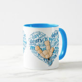 Deaf-Hand Tasse (VorderseiteRechts)