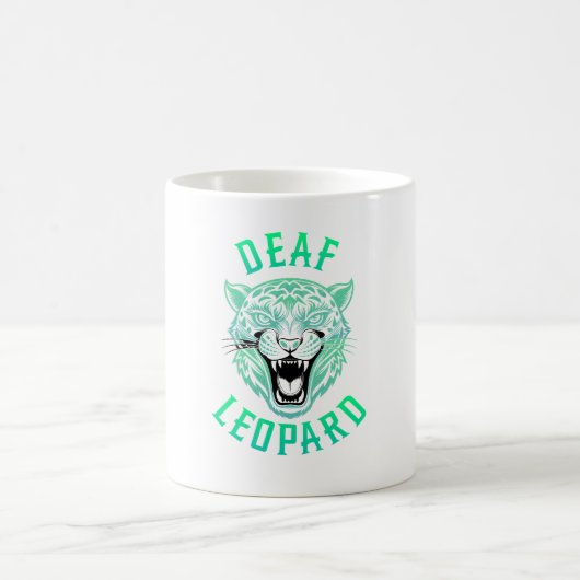 Deaf Leopard Kaffeetasse (Mittel)