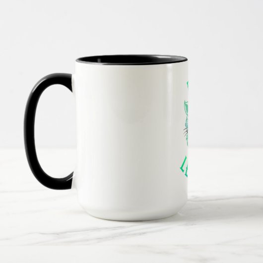 Deaf Leopard Tasse (Links)