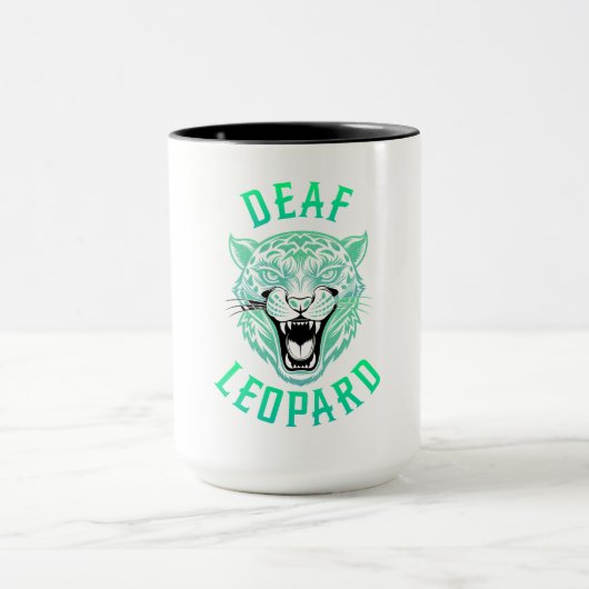 Deaf Leopard Tasse (Zentrum)