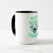 Deaf Leopard Tasse (Vorderseite Links)