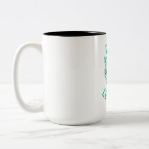 Deaf Leopard Zweifarbige Tasse