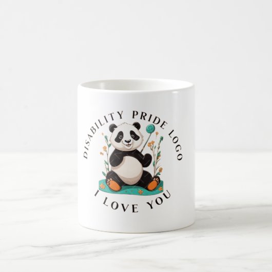 "Deaf & Mit Behinderung Stolz T - Shirt | Sign Lan Kaffeetasse (Mittel)