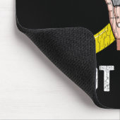 Deaf Not Rude Apparel Awareness Asl Language Fun G Mousepad (Ecke)