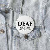 Deaf or Hard of Hearing Button (Beispiel)