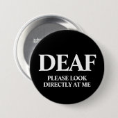 Deaf or Hard of Hearing Button (Vorne & Hinten)
