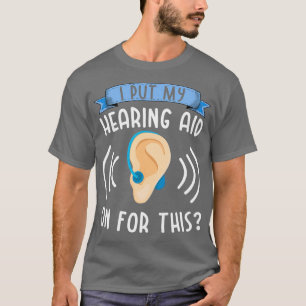 Deaf Pride - Hörhilfe für diese Zeichensprache T-Shirt