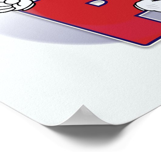 Deaf Pride PAH! Poster (Ecke)