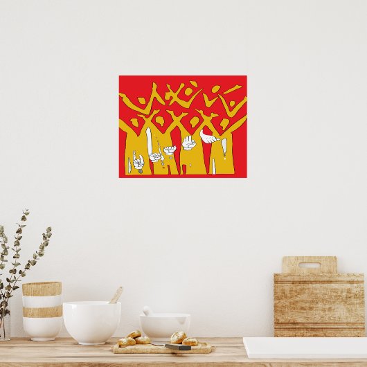 DEAF PRIDE POSTER (Küche)