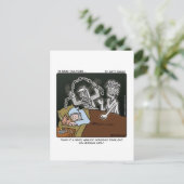 Deaf Scrooge Postkarte (Stehend Vorderseite)