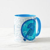 Deaf Symbol English Tasse (VorderseiteRechts)