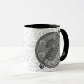 Deaf Symbol English Tasse (VorderseiteRechts)
