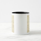 Deaf und Mutismus, Statistischer US-Lithograph Tasse (Zentrum)