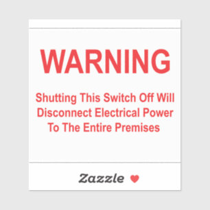 Deaktivieren Sie diesen Schalter, um den Power zu Aufkleber