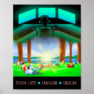 Deaktivieren, ziehen, Poster wieder verbinden