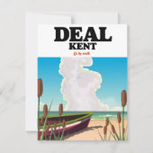 Deal Kent Reiseplakat (Vorderseite)