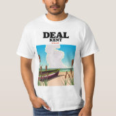 Deal Kent Reiseplakat T-Shirt (Vorderseite)