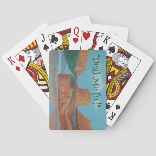"Deal Me In" Poker Cards Spielkarten (Rückseite)