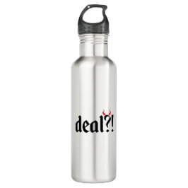 Deal mit dem Teufel Edelstahlflasche