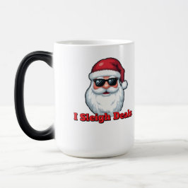 Deal Slaying Santa Claus Funny Holiday Shopping  Verwandlungstasse