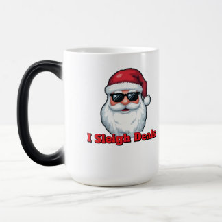 Deal Slaying Santa Claus Funny Holiday Shopping  Verwandlungstasse